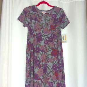 Floral swing dress